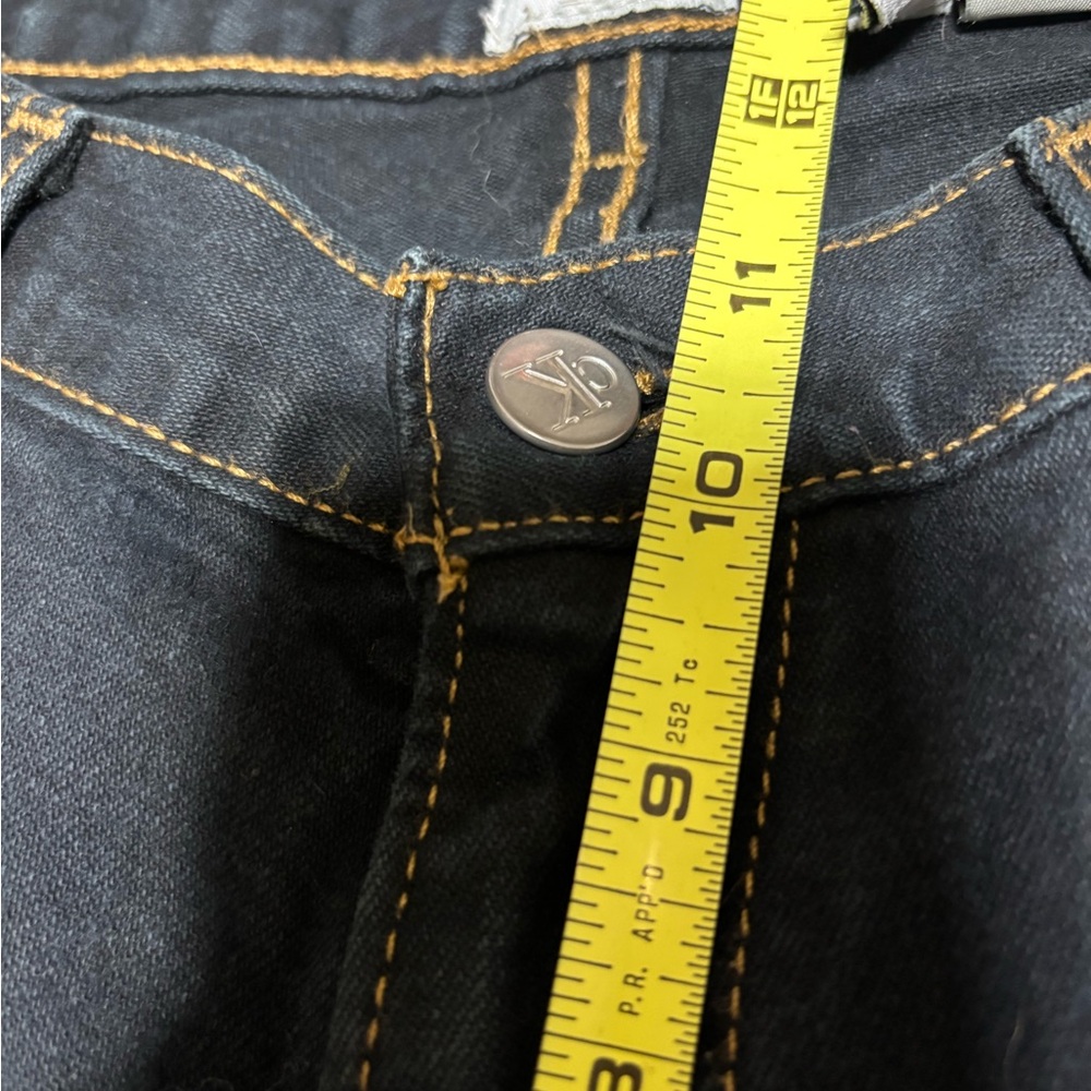 Calvin Klein Black Overdyed Bootcut Jeans | Size 10 Tall - Picture 7 of 7